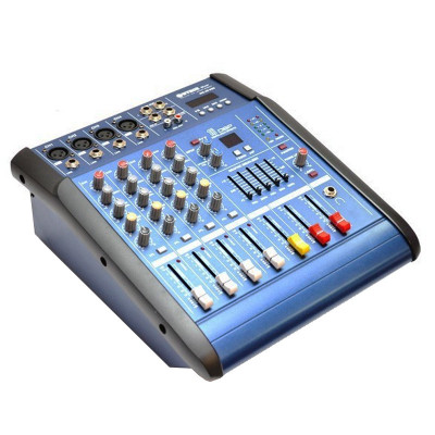 Mixer amplificat WVNGR WG-4DUSB, 200 W, 4 canale foto