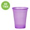 Pahare Plastic, Set 40 Bucăți, Capacitate 200ml, Culoare Mov