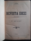 Revista IDEEA, anii 1906 - 1910 _ legate &icirc;ntr-un volum