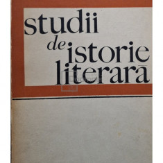 P. V. Hanes - Studii de istorie literara (editia 1970)