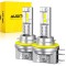 Set 2 Becuri auto LED Auxito&reg;, H15 pentru lumini de zi/faza lunga/faza scurta, super luminoase 6500K alb rece