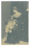 2042 - Regina MARIA, Queen MARY &amp; Princess ELISABETA - old postcard - unused