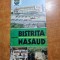 pliant de prezentare si harta judetul bistrita nasaud - din anul 1980