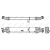 Radiator intercooler Nrf 30289