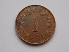 1 CENT 1972 MALTA foto