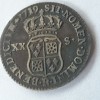 Franța 20 sols 1/6 ecu 1719 - R Orleans argint Ludovic XV, Europa