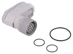 Mufă DIN 43651 12-PIN Fără Contacte 5A IP65