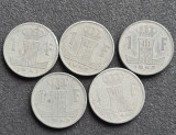 H865 Belgia 1 franc 1941 1942 1943 1944 1945 1946, Europa