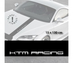 Sticker capota KTM Racing foto