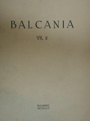 BALCANIA VII , 2 foto