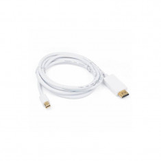 Cablu Mcab Mini DisplayPort - HDMI 1m White foto