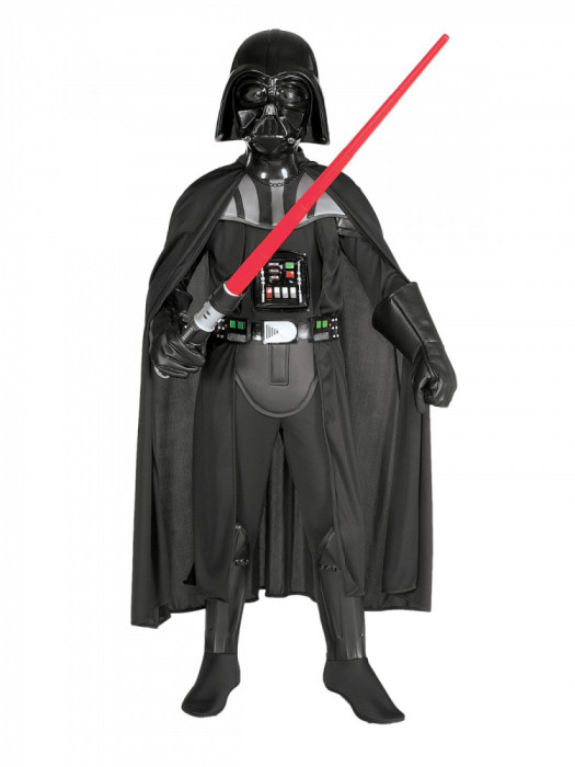 Costum Darth Vader Delux pentru copii - Star Wars 3-4 ani 104 cm