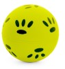 Jucarie minge neon cu labute &oslash; 4,7 cm