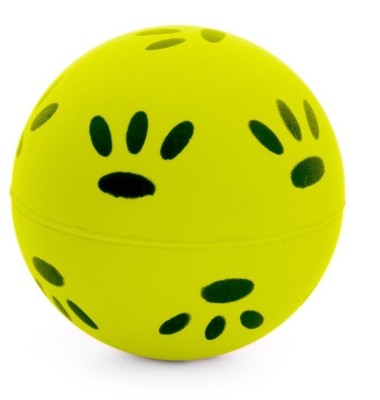 Jucarie minge neon cu labute &amp;oslash; 4,7 cm foto