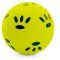 Jucarie minge neon cu labute &oslash; 4,7 cm