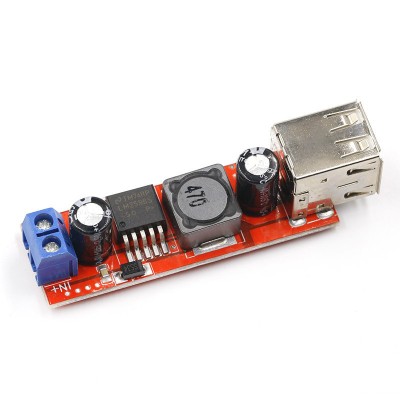 Incarcator telefon DC converter step down, IN:6-40V, OUT:5V ( 3A ) (DC461) foto