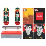 Jucarie interactiva Tech Deck - Fingerboard James cu obstacol | Spin Master