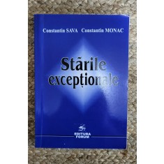 STARILE EXCEPTIONALE-CONSTANTIN SAVA/ CONSTANTIN MONAC ,DEDICATIE