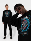 Hanorac oversize unisex cu imprimeu 4F x Local Heroes