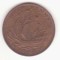 Marea Britanie &frac12; Penny 1966 - Elizabeth II 1st portrait; without &#039;BRITT:OMN&#039;