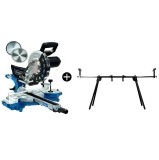 Cumpara ieftin Fierastrau circular de masa culisant cu laser HM254 Scheppach 5901216901, 2000 W, O255 mm + Stand Troy 90012