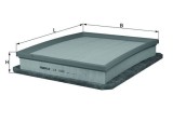 MAHLE LX 1826 Filtru aer