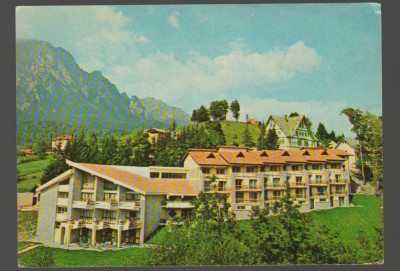 CPIB 17778 CARTE POSTALA - BUSTENI. HOTELUL B.T.T. foto
