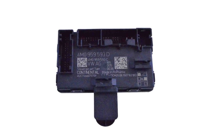Modul de control ușă dreapta față AUDI Q7 4M 2015 OEM: 4M0959593D 17739112