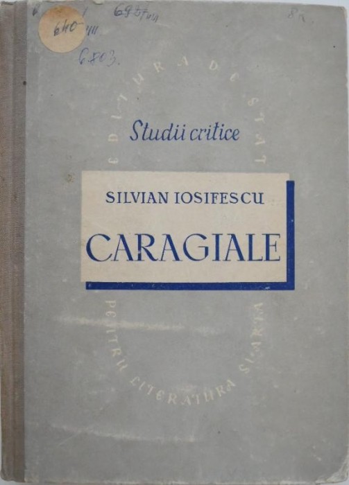 Caragiale - Silvian Iosifescu