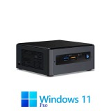 Mini PC Intel NUC NUC8i3BEH, Intel i3-8109U, 8GB DDR4, 128GB SSD, Win 11 Pro