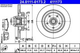 Disc frana ATE 24.0111-0173.2
