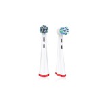 Set 2 capete de periuta compatibil cu Oral B iO, Alb