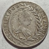 Austria Boemia 20 kreuzer 1765 argint Maria Tereza