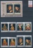 QU AITI STATE IN HADHRAMAUT - 1967 , ARTA , PICTURA ,CRANACH COLITA + SERIE MNH, Nestampilat