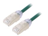 Patch Cord F/UTP TX6A-28 1m Verde 28AWG