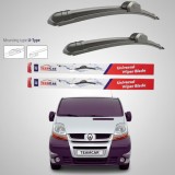 Cumpara ieftin Ștergătoare Renault Trafic II VAN (2001&ndash;2014) Flat | Set față &ndash; TeamCar&reg;