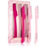 Makeup Revolution Dermaplaning Set &icirc;ndepărtare păr de pe față și g&acirc;t 3 buc