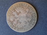 Moneda Argint 20 Kreuzer Ferdinand I 1837 Austria Imperiala KM#2208 6.68g