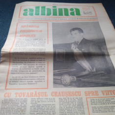 REVISTA ALBINA NR 3 MARTIE 1975 JURAMANTUL PRESEDINTELUI NICOLAE CEAUSESCU