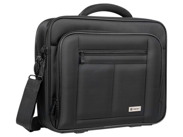 Laptop bag black nylon 1680D Usable dim: 375x50x305mm 15.6&quot;