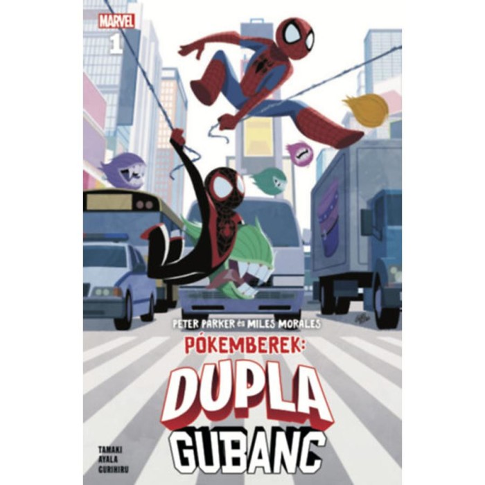 P&oacute;kemberek: Peter Parker &eacute;s Miles Morales - Dupla gubanc 1. - Mariko Tamaki