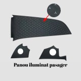 Panou Iluminat dedicate Mercedes-Benz E Class W214 2024-2025, RGB Acrilice 1 in 1 Statice cu efect RGB, Control din Aplicatie Bluetooth