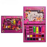 Set produse de pictat fata, kevin &amp; coco, halloween, 12 culori, 3 rujuri, 4 tuburi vopsea, 25.5 x 20.5 x 2.6 cm, multicolor