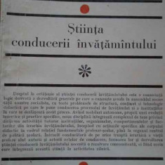 Stiinta Conducerii Invatamintului - Vasile V. Popescu ,286366