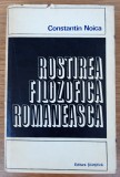 Rostirea filozofică rom&acirc;nească, Constantin Noica