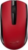 Mouse optic wireless Genius ECO-8100 31030046402, 1200dpi, negru/rosu, Optica, Genesis