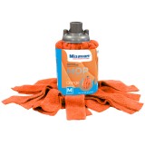 Rezerva mop Misavan, microfibra, marime M, portocaliu