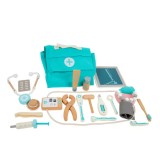 Cumpara ieftin Set de joc Educativ de Rol pentru Copii - Trusa de Doctor din Lemn, Accesorii pentru Invatare si Simulare