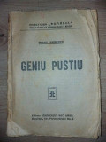 Geniu pustiu Mihail Eminescu Editura Eminescu 1920