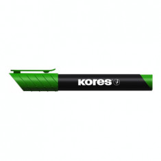 MARKER PERMANENT VERDE VARF ROTUND 3MM KORES foto